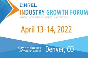 NREL Industry Growth Forum 2022